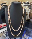 Vòng Cổ Ngọc Trai Oval Tứ Quý Size 7 - 8 Li