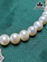 Dây Chuyền Ngọc Trai Oval Size 8 - 9 Li
