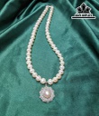 Dây Chuyền Ngọc Trai Oval Size 8 - 9 Li