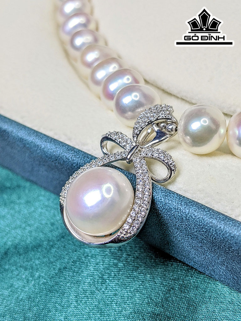 Set 3 Món Ngọc Trai Oval Size 8-9 li
