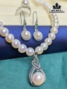 Set Ngọc Trai Dáng Củ Su Hào