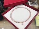 Dây Chuyền Ngọc Trai Giọt Nước Dài 45 cm Size 8 Li