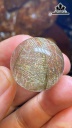 Bi Cầu Đá Thạch Anh Tóc Bạch Kim Đường Kính 26,7 (mm) 26,9g