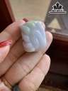 Mặt Dây Chuyền Hồ Ly Đá Cẩm Thạch Cao 29,2 Ngang 23,1 Sâu 12,7 (mm) 18,9g