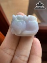 Mặt Dây Chuyền Hồ Ly Đá Cẩm Thạch Cao 29,2 Ngang 23,1 Sâu 12,7 (mm) 18,9g