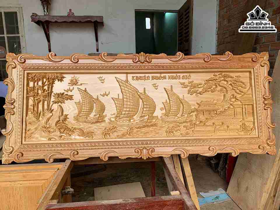 Tranh-Thuan-Buom-Xuoi-Gio-Go-Po-Mu