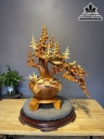 Bình Mai Phú Quý Gỗ Hương Cao 76 Ngang 50 Sâu 30 (cm)