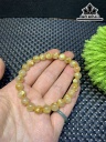 Vòng Tay Đá Thạch Anh Tóc Vàng Đường Kính7-8,9 (mm)