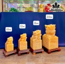 Ấn Rồng Đá Ngọc Hoàng Long Cao 10 (cm)