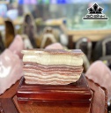Tác Phẩm Đá Thịt heo (Canxit) Cao 15 Ngang 17 (cm) 3,75kg