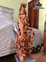 Tượng Phật Quán Thế Âm Bồ Tát Gỗ Cẩm Cao 105 Ngang 40 Sâu 30 (cm)