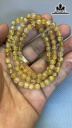 Chuỗi Quấn 3 Vòng Đá Thạch Anh Tóc Vàng Đường Kính Hạt 5,8 (mm) 24,8g