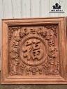 Tranh Ngũ Phúc Lâm Môn Kích Thước 61x61x4 (cm)