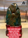 Đại Cảnh Đá Mã Não Cao 57 Ngang 26 Sâu 19 Riêng Đá Cao 40 (cm) 25,4kg
