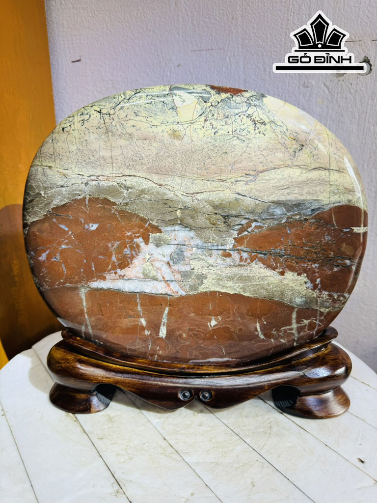 Tác Phẩm Đá Jatpo Cao 28 Ngang 30 (cm) 5kg