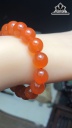 Vòng Tay Đá Mã Não Nam Hồng Đường Kính 10 (mm) 29g