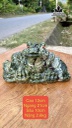 Cụ Thiềm Thừ Đá Serpentine Cao 12 Ngang 21 Sâu 10 (cm) 2,6kg
