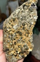 Vàng Găm Tinh Thể Đá Pyrite Cao 6 Ngang 16 (cm) 450g