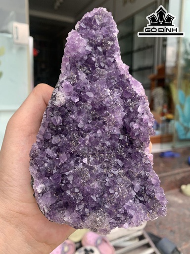 Tinh Thể Đá Thạch Anh Tím 0,846kg