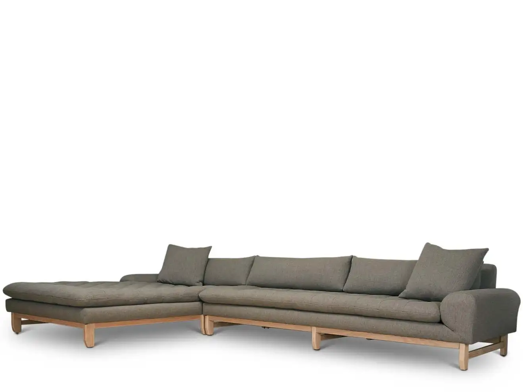 Ghế Sofa Gỗ Sồi (Oak) Cao 72 Rộng 313 Sâu 195 (cm)