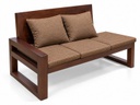 Ghế Sofa Gỗ Thông Dài 150 Rộng 75 (cm)
