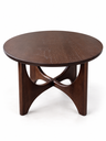 Bàn Cafe Tròn Gỗ Sồi (Oak) Đường Kính 60 Cao 40 (cm)