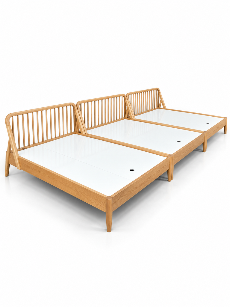 Giường Ngủ Gỗ Tần Bì Dài 200 Rộng 180 (cm)