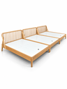 Giường Ngủ Gỗ Tần Bì Dài 200 Rộng 180 (cm)