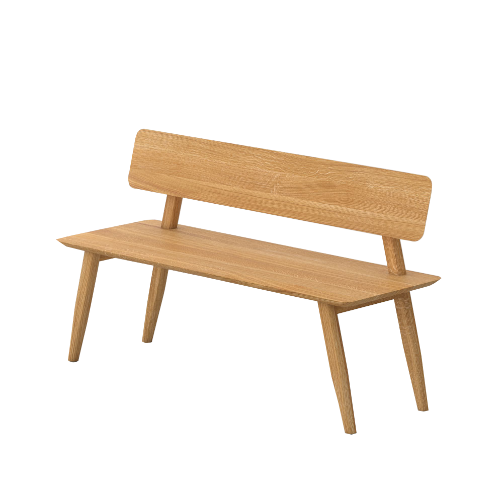 Ghế Băng Gỗ Sồi (Oak) Cao 85 Rộng 160 Sâu 50 (cm)