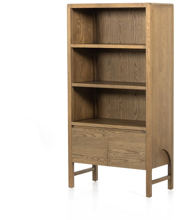 Tủ Sách Gỗ Sồi (Oak) Cao 156 Rộng 70 Sâu 48 (cm)