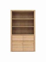 Tủ Sách Gỗ Sồi (Oak) Cao 170 Rộng 80 Sâu 46 (cm)