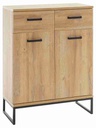Tủ Giày Gỗ Sồi (Oak) Cao 81 Rộng 105 Sâu 40 (cm)