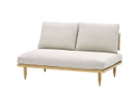 Ghế Sofa Gỗ Sồi (Oak) Cao 77 Rộng 147 Sâu 75 (cm)