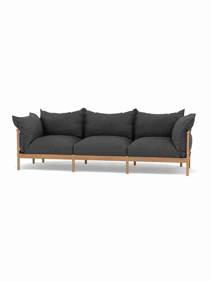 Ghế Sofa Gỗ Sồi (Oak) Cao 80 Rộng 245 Sâu 81 (cm)