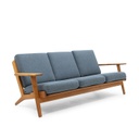 Ghế Sofa Gỗ Sồi (Oak) Cao 73 Rộng 181 Sâu 82 (cm)