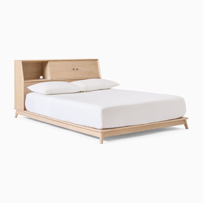 Giường Gỗ Sồi (Oak) Cao 86 Rộng 130 Dài 230 (cm)