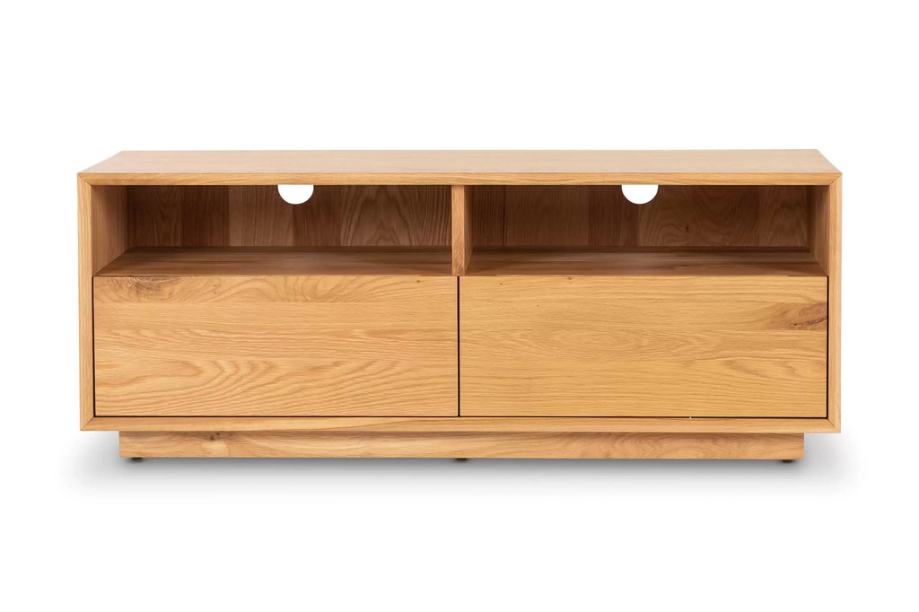 Kệ Tivi 2 Hộc Gỗ Sồi (Oak) Ngang 120 Sâu 45 Cao 46 (cm)