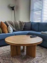 Bàn Sofa Tròn Gỗ Sồi ( Oak ) Đường Kính 100 Cao 45 (cm)