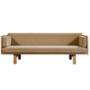 Ghế Sofa Gỗ Tần Bì (Ash) Cao 68 Rộng 206 Sâu 90 (cm)