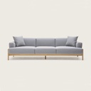 Ghế Sofa Gỗ Sồi Cao 68,5 Ngang 240 Rộng 97 (cm)