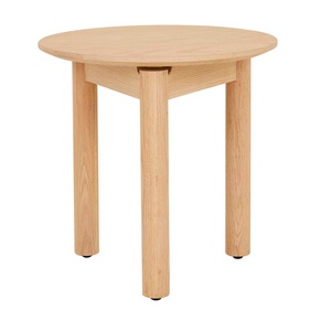 [OAKBSF262] Bàn Trà Gỗ Sồi Cao 45 Đường Kính 45 (cm)