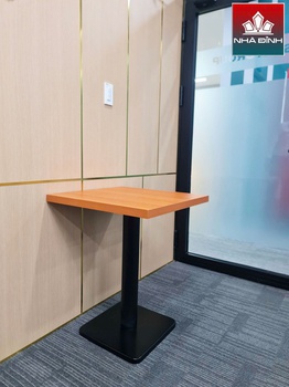 [MDFBA4] Bàn Ăn Gỗ MDF Phủ Melamin Cao 75 Ngang 80 Rộng 80cm