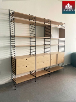 [MDFKTT17] Kệ Trang Trí Gỗ MDF Cao 200 Ngang 200 Rộng 30 (cm)