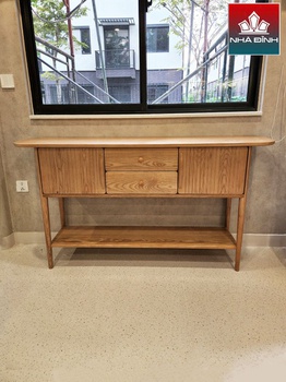 [ASHBTT2] Bàn Console Gỗ Tần Bì Cao 85 Dài 160 Rộng 35 (cm)