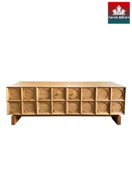 [OAKT80] Tủ Tivi Gỗ Sồi Cao 55 Ngang 160 Rộng 50 (cm)