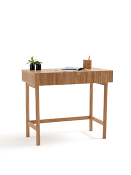 [OAKBLV90] Bàn Làm Việc 2 Ngăn Kéo Gỗ Sồi Dài 90 Rộng 50 Cao 75 (cm)
