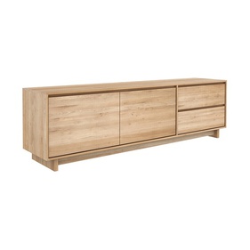 [OAKK66] Tủ Tivi Gỗ Sồi Dài 210 Cao 60 Sâu 46 (cm)