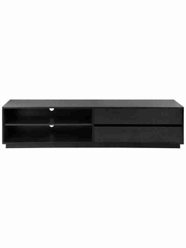 [OAKTTV28] Tủ Tivi Gỗ Sồi Sơn Đen Dài 180 Cao 43,5 Sâu 40 (cm)