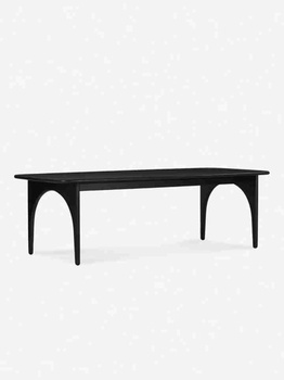 [ASHBA54] Bàn Ăn Gỗ Tần Bì Sơn Đen Nghệ Thuật Dài 250 Rộng 100 Cao 75 (cm)