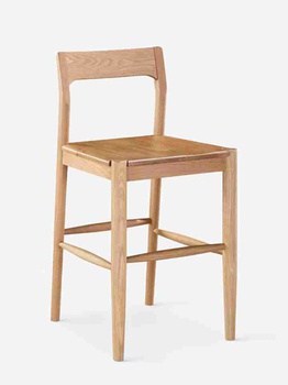 [OAKGBAR3] Ghế Bar Gỗ Sồi Cao 67 Rộng 47 Sâu 45 (cm)